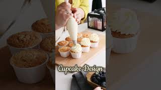 Cupcake Design Using 1M Piping Tip