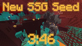 Minecraft Bedrock New SSG Seed in 3:46