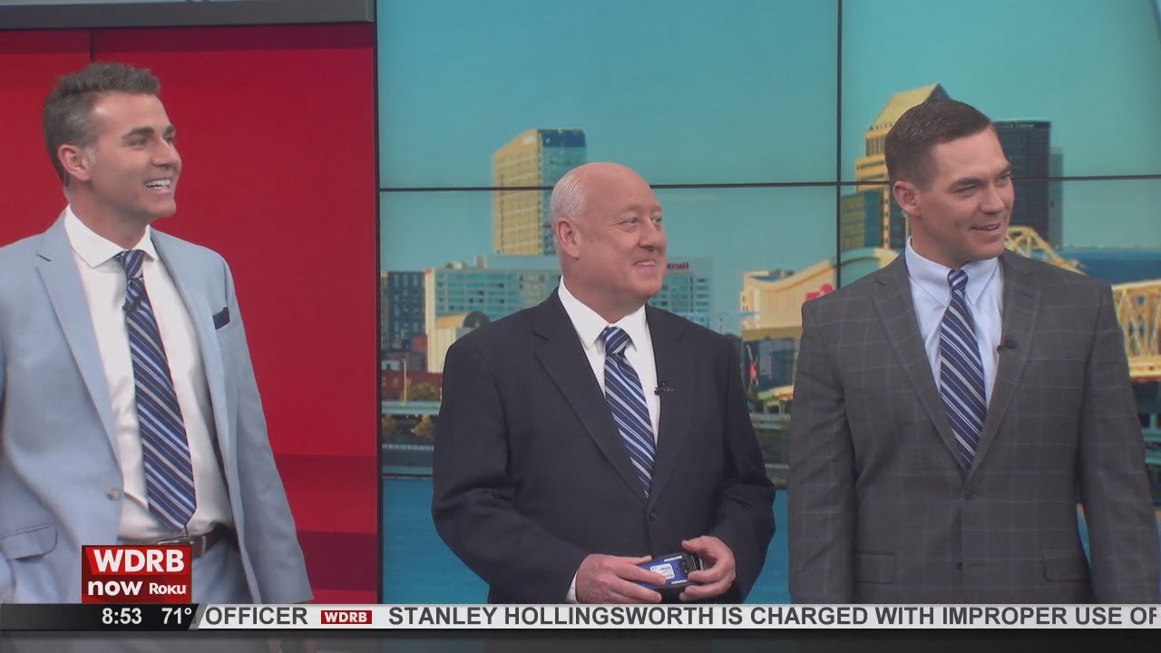 Sterling, Jude, and Mike all wear the same tie and no one notices