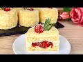 Sie verschwinden in 1 Minute🍓Das Dessert ist ein wahrer Genuss. 👌Schnelles und einfaches Rezept! image