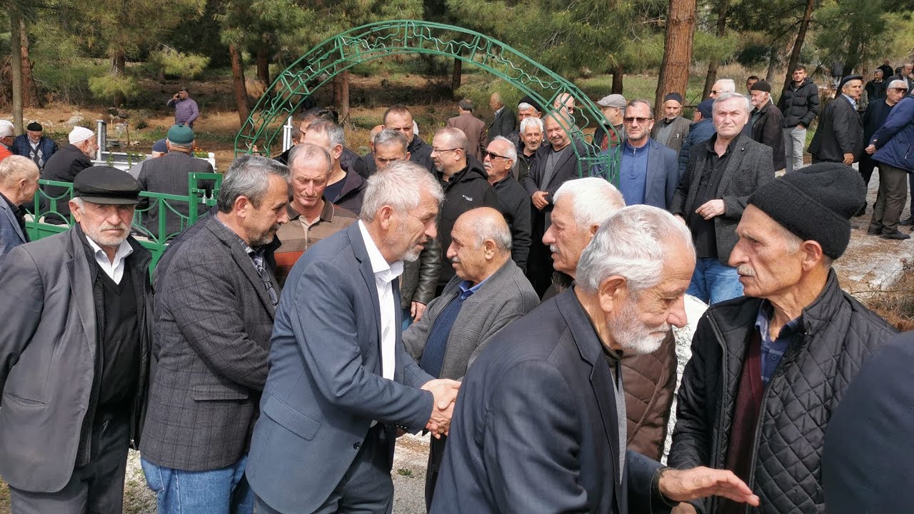 ERBAA BAĞPINAR KÖYÜ MİTHAT YILMAZ EŞİ FADİME YILMAZ CENAZE MERASİMİ MEZARLIKTA TAZİYE  25 MART 2024