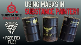 Using Masks in Substance Painter! screenshot 5