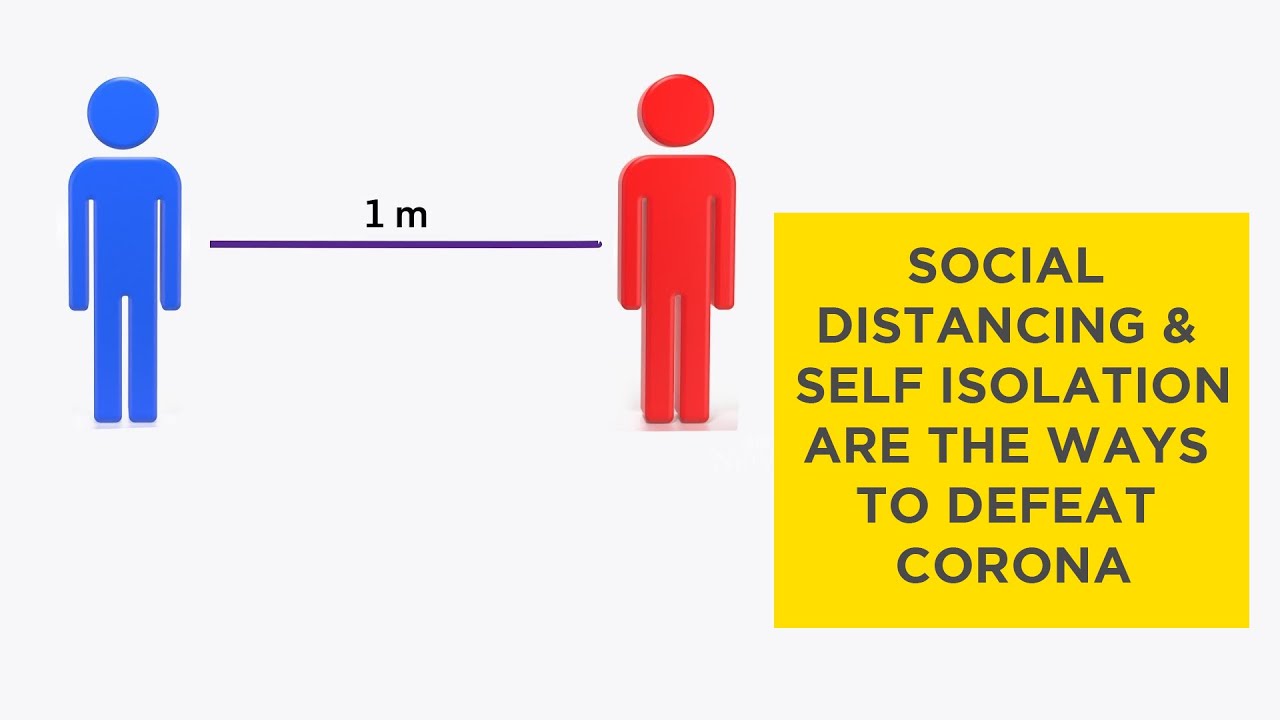 Social Distancing & Self Isolation Are the Ways to Defeat Corona -Dr D ...