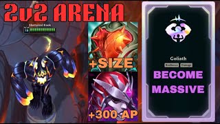 BECOMING THE LARGEST ZAC POSSIBLE IN 2V2 ARENA