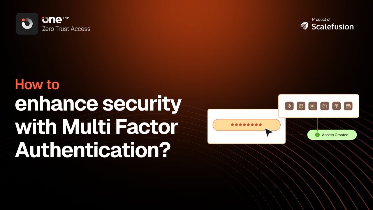 How to enhance security with Multi Factor Authentication - YouTube