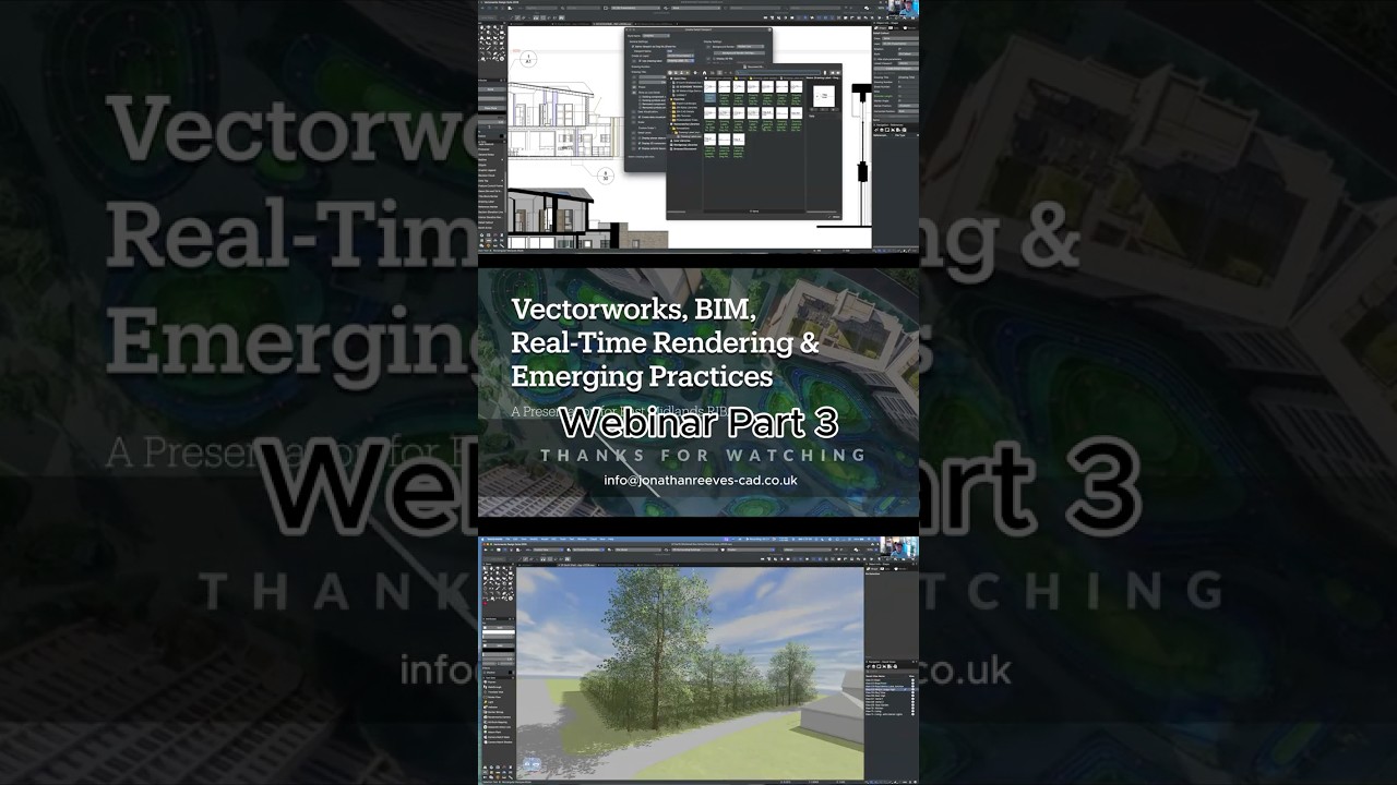 03 Vectorworks BIM and Real-Time Rendering - BIM Model Workflow