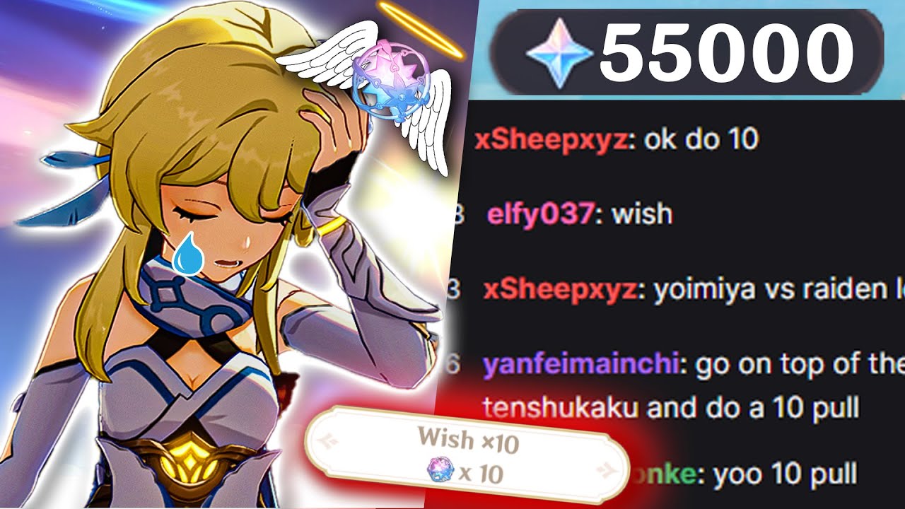 I Let My Stream Spend My Primogems - Genshin Impact - YouTube