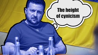 The height of cynicism The Russian ambassador stood up during Zelensky s speech
