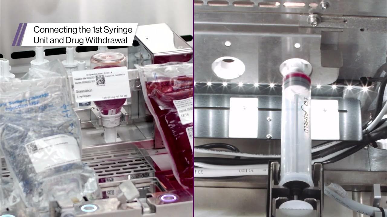 Equashield Pro Automated Syringe Unit Preparation YouTube