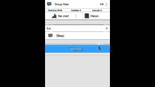 How to create group in aTimeLogger for iOS