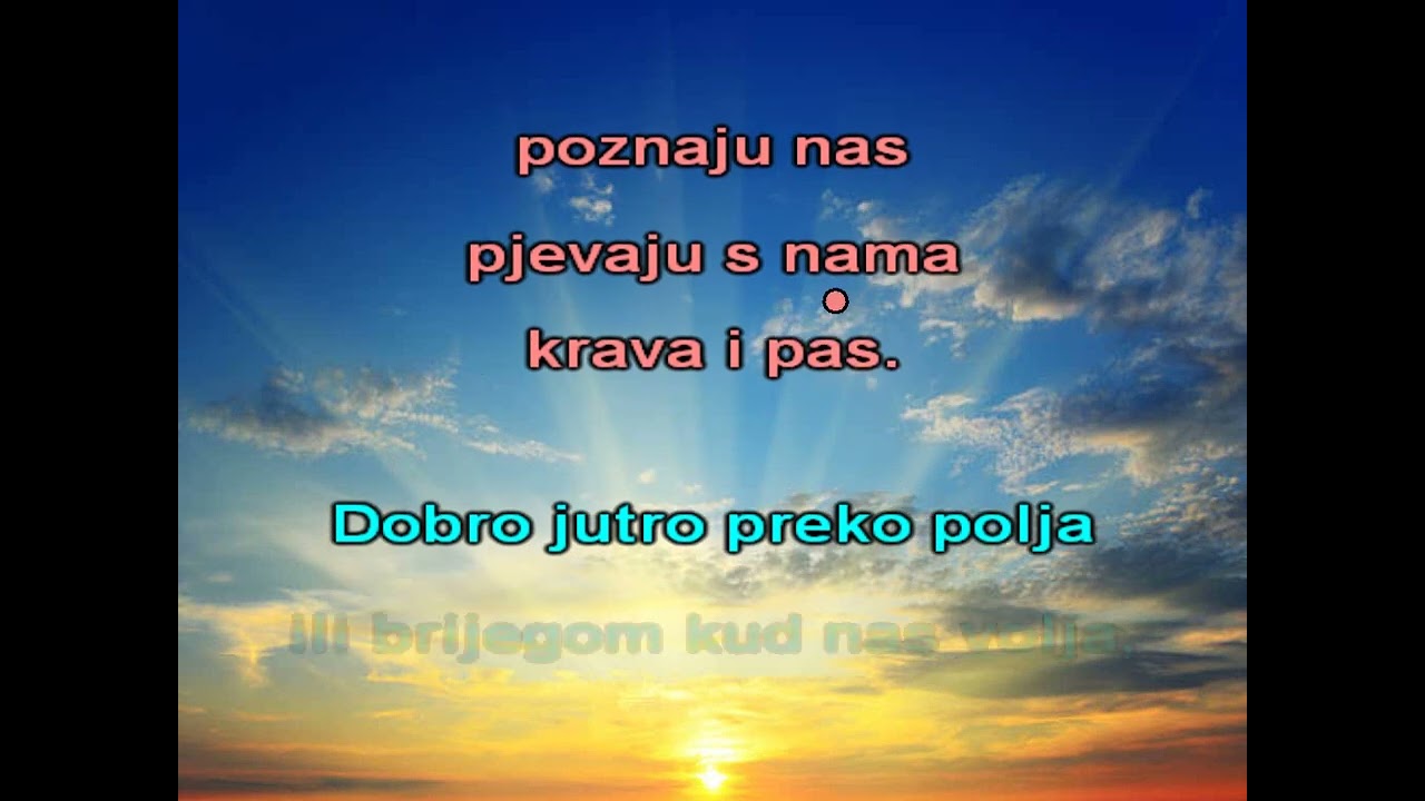 Dobro jutro