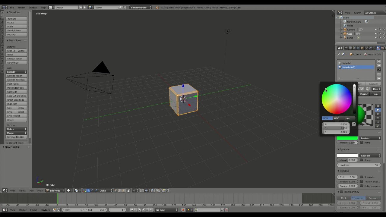 Blender 3D More Than One Way to Bevel Edges YouTube