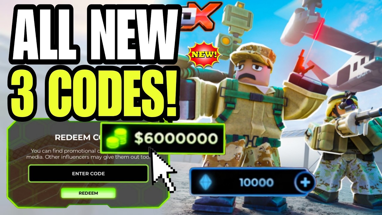 *NEW* ROBLOX TOWER DEFENSE X CODES IN 2026 | ALL WORKING CODES IN TDX ...