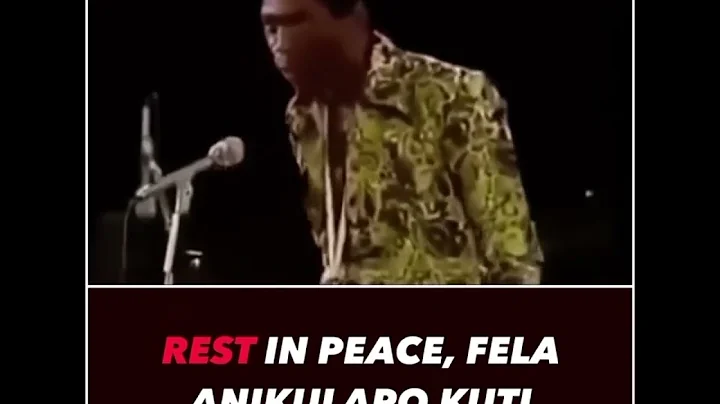 Why are you afraid to say the truth? Fela Anikulapo  Asked his fellow Nigeria.