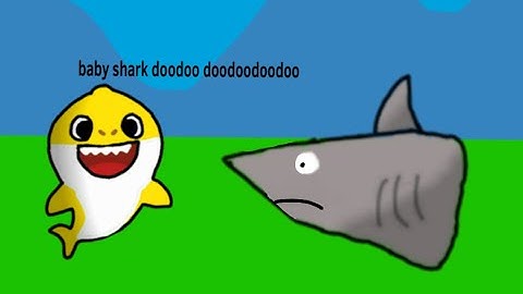 Shark Puppet Ends Baby Shark (Animated)