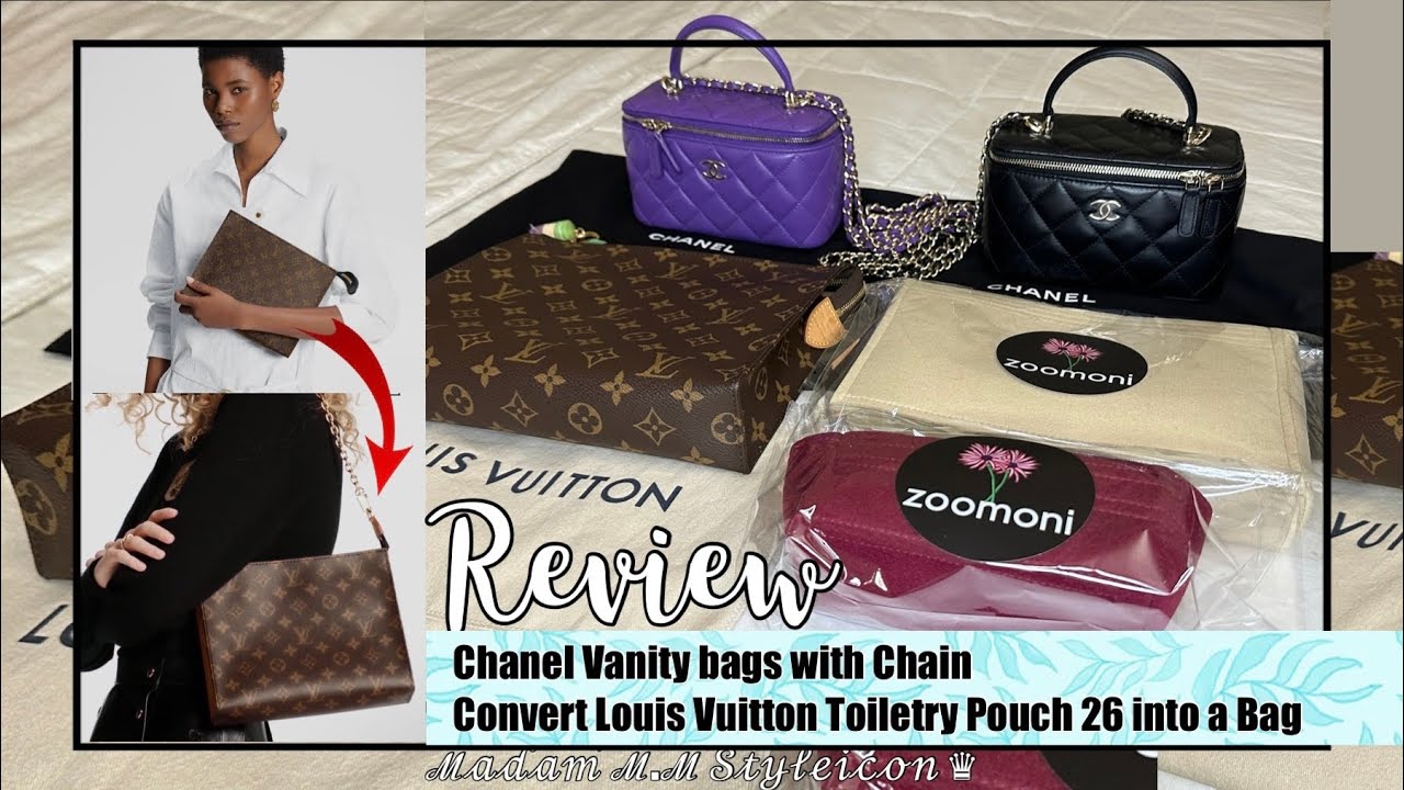 Louis Vuitton Toiletry Pouch on Chain - What fits? 
