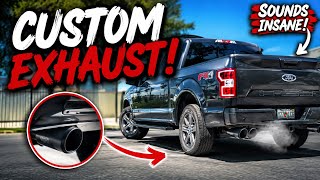 F150 5.0 Gets Custom Exhaust Setup!