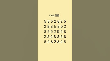 Find the  Number 285 - Math Quiz #math #quiz #shorts