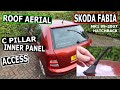 SKODA FABIA C pillar access Roof Aerial (Detatchable)