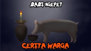 #CeritaWarga - Babi Ngepet | Animasi Horor | Cerita Misteri