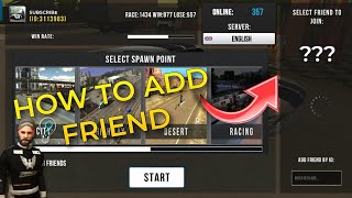 How to play with friend in car parking multiplayer