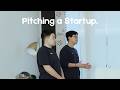 Pitching Our Startup In A Competition