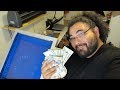 How I made screen printing my full time income. Part 1 Monday