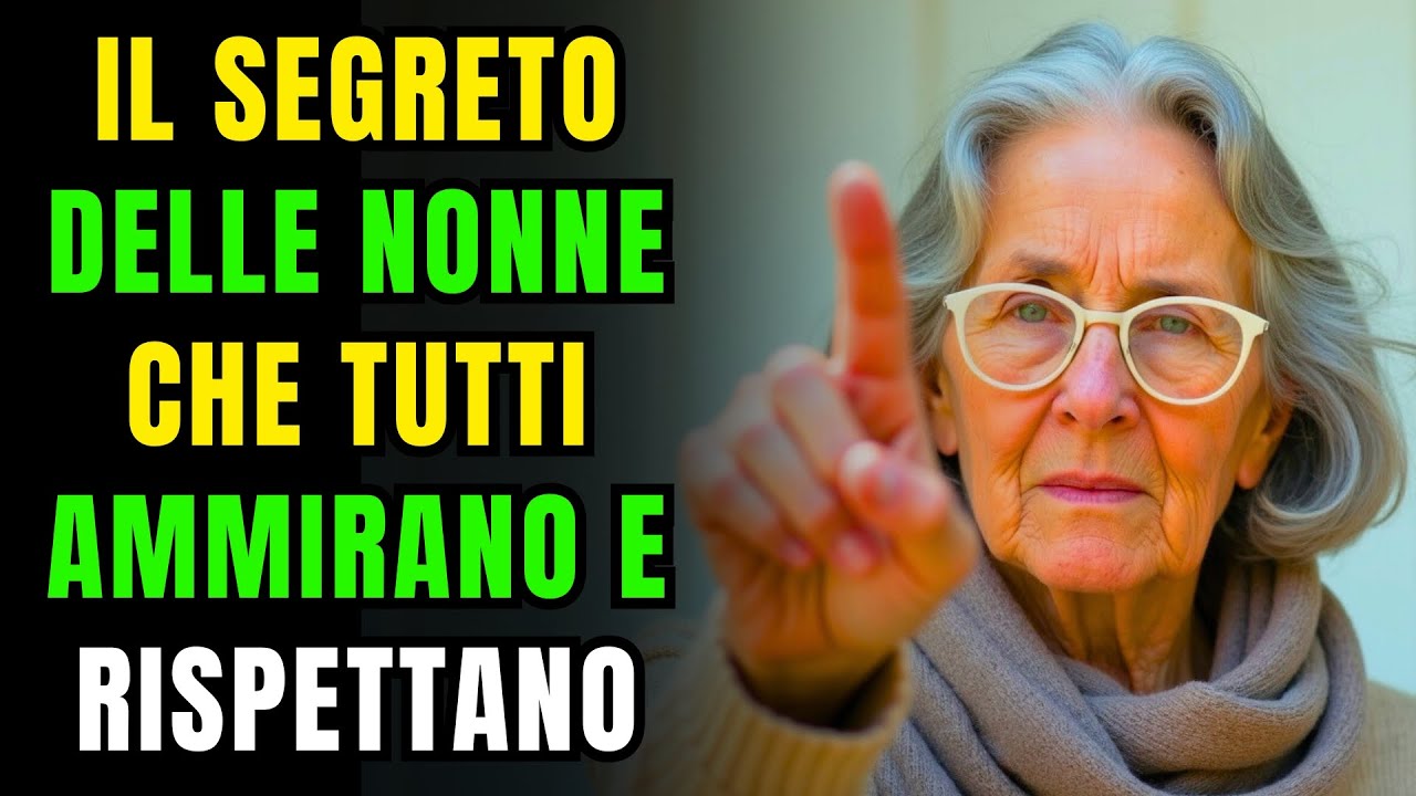 11 atteggiamenti INTELLIGENTI di nonne che sono RISPETTATE da tutti