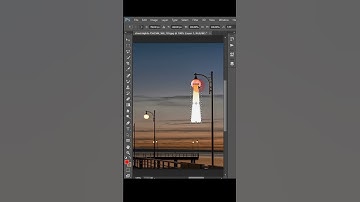 add street light effect💫 #photoshop #shorts #streetlight #photo