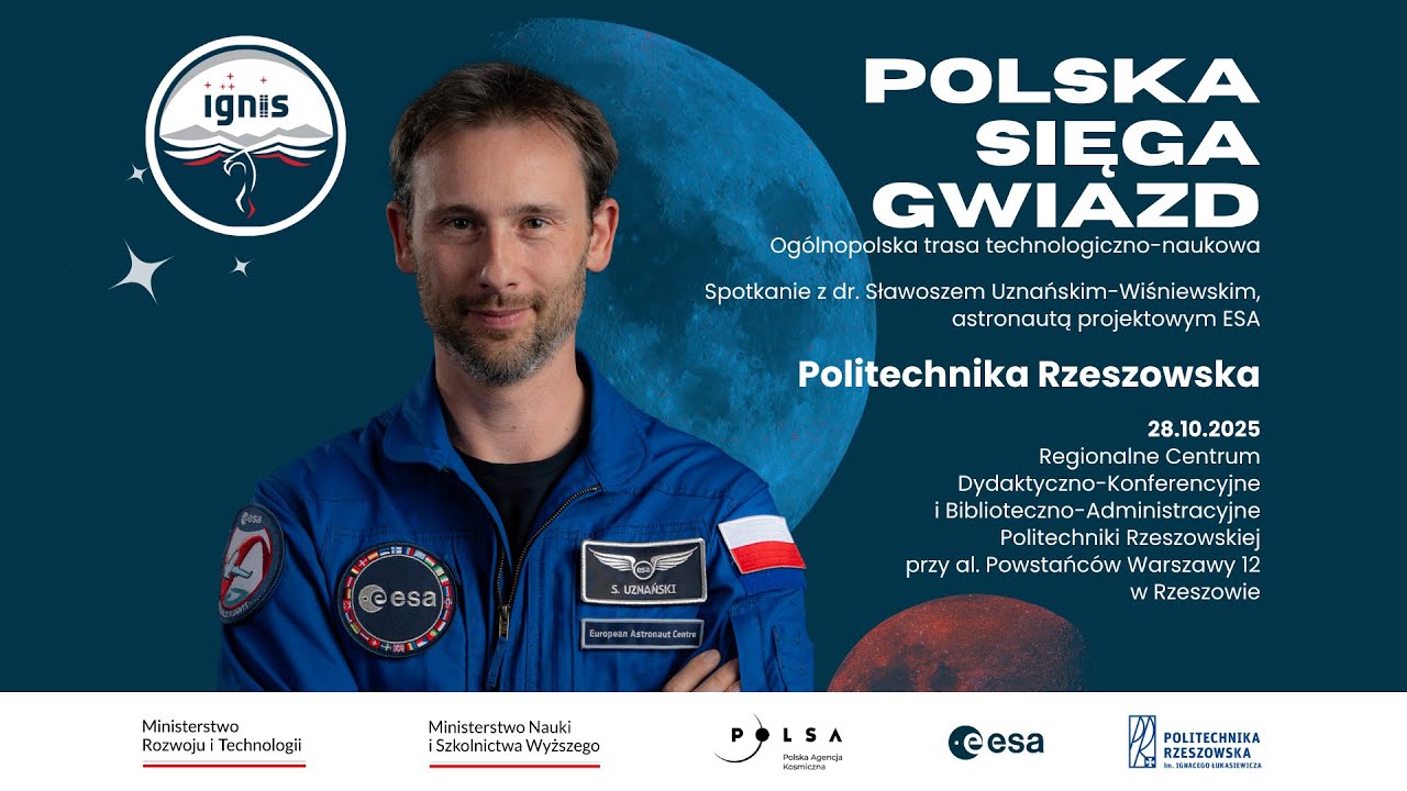 Spotkanie społeczności akademickiej z dr. inż. Sławoszem Uznańskim-Wiśniewskim