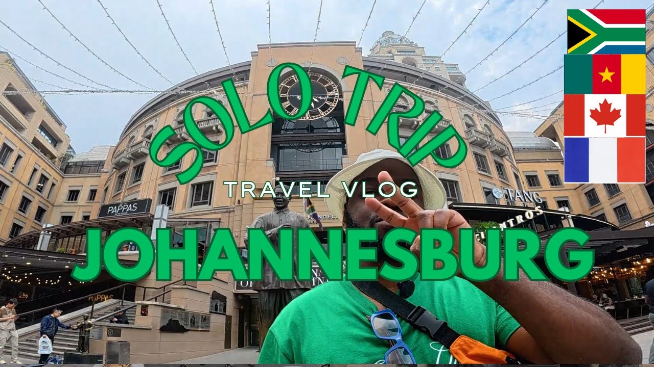 VLOG/ SOLO TRIP/ JOHANNESBURG - La plus grande ville d'Afrique du Sud comme vous ne l'imaginiez pas.