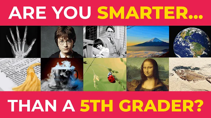 ARE YOU SMARTER THAN A 5TH GRADER? 🤓 General Knowledge Quiz