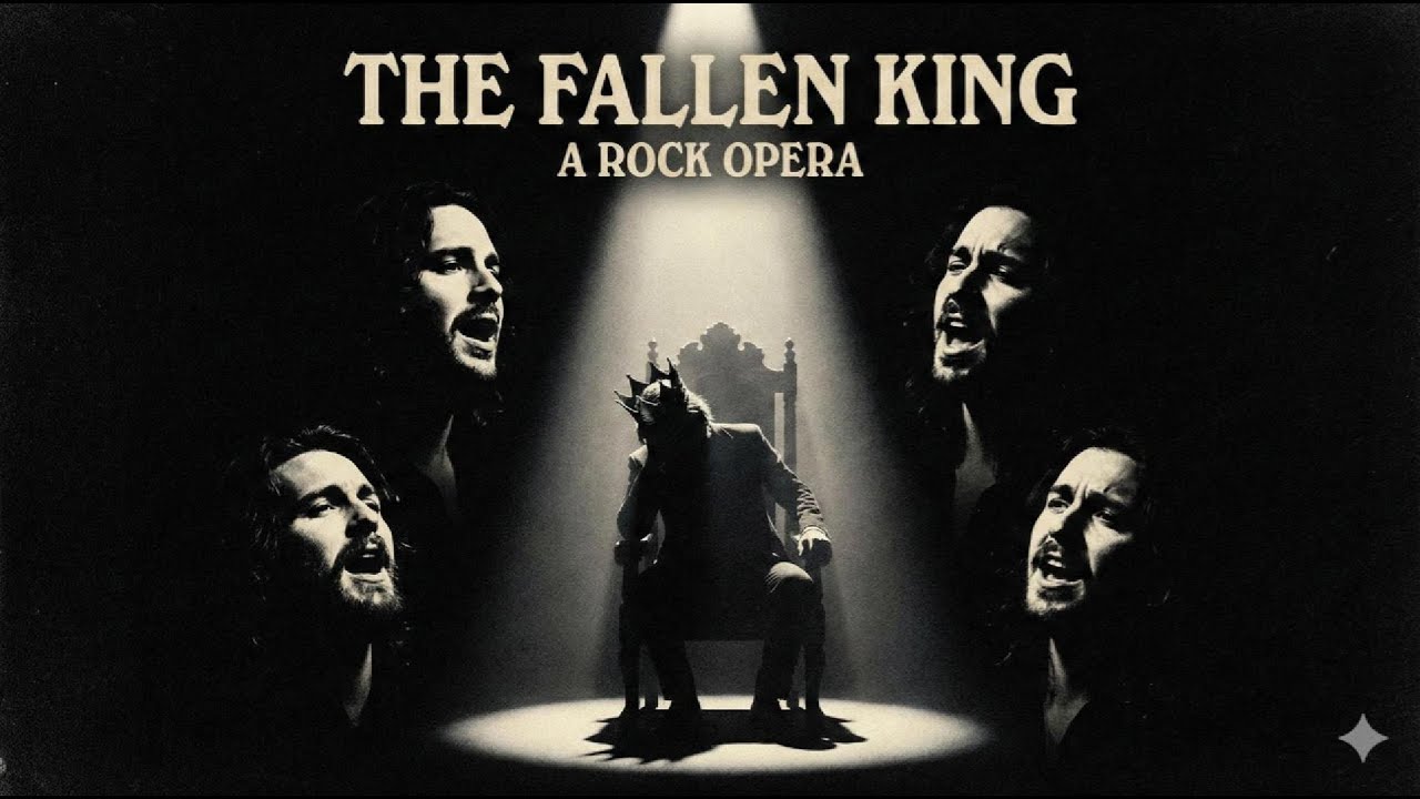 The Fallen King (70s Rock Opera Style) - Epic AI Original Song | Suno V3