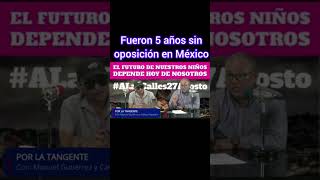 5 años sin oposición en México. Xóchitl Gálvez esperanza.