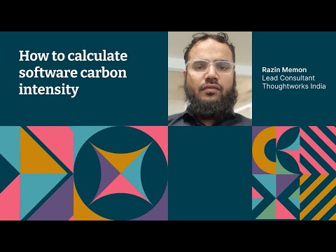 How to calculate software carbon intensity – Razin Memon – XConf India 2022 Episode cover