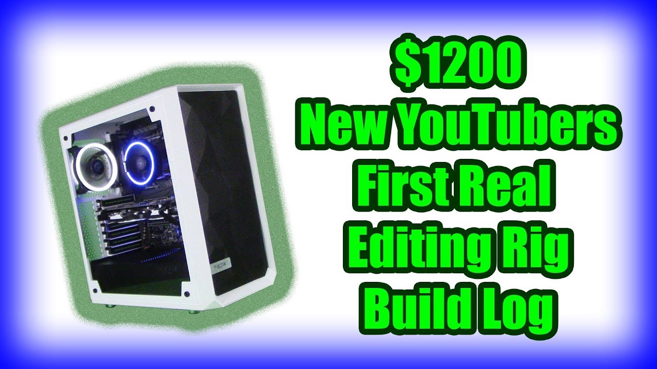 The 00 Content/Gaming Rig: Building a PC for a new YouTuber!!!