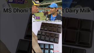 Thala Taking About Chocolates #youtubeshorts #foodblogger #msdhoni