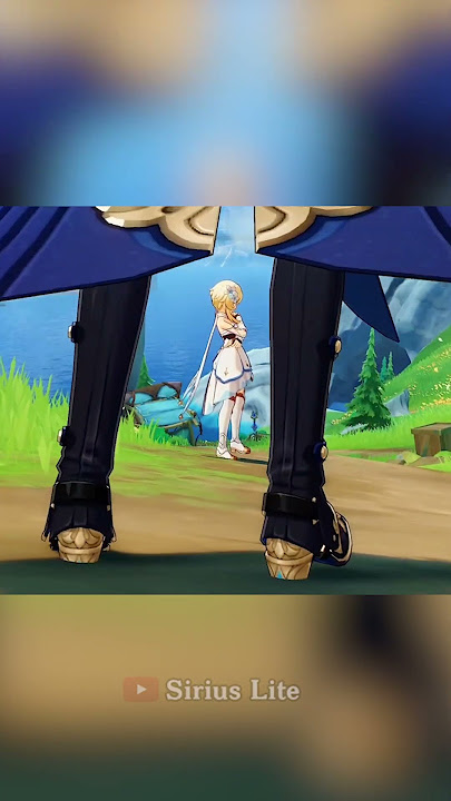 Lumine New Harem Member Neuvillette | Genshin Impact #shorts #lumine #neuvillette