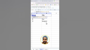 Merge Data from Multiple Google Sheets in SECONDS!