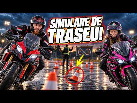A DOUA ORĂ LA ȘCOALA MOTO ȘI NE-AU BĂGAT PE TRASEU! 😱