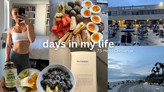 DAYS IN MY LIFE: Day 20 & 21 of 75 Hard, following a high protein diet + healthy habits