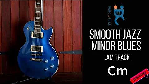 Smooth jazz minor Blues  - Backing Jam track C minor