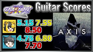 [GITADORA GuitarFreaks] AXIS - Guitar & Bass Scores