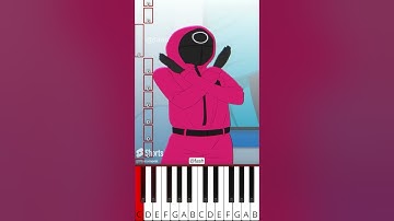 Power of makeup | Squid Game (@fash) - Octave Piano Tutorial