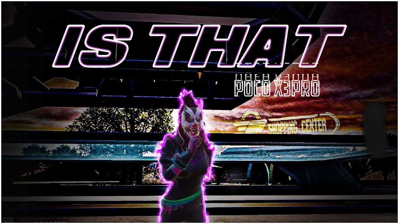 IS THAT poco X3PRO / BGMI MONTAGE / Poco X3pro / 6finger + gyro