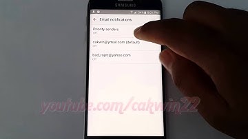 Android Lollipop : How to Silent Email Sound Notification on Samsung Galaxy S6