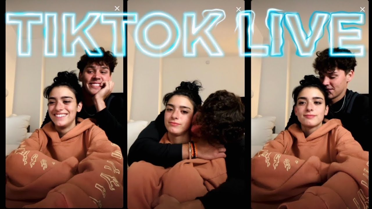 Dixie D'Amelio TikTok Live With Noah Beck  May 6  2021