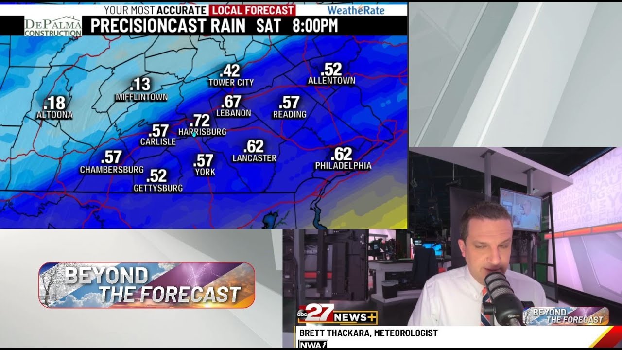 Brett's Beyond The Forecast: Weekend Rain + Farm Show Outlook - YouTube