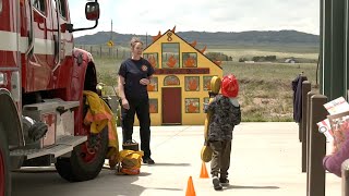 Rural Cheyenne families learn lifesaving skills at fire open house