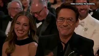 Kimmel jokes about Downey Jr's drug addiction at Oscars, his reaction goes viral